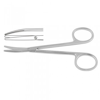 Metzenbaum Dissecting Scissor Curved - Blunt/Blunt Stainless Steel, 14.5 cm - 5 3/4"